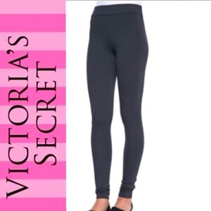 NWOT VICTORIA’S SECRET Flirty Ruched Leggings SMALL PETITE Dark Grey